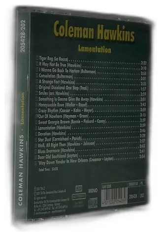 COLEMAN HAWKINS   LAMENTATION