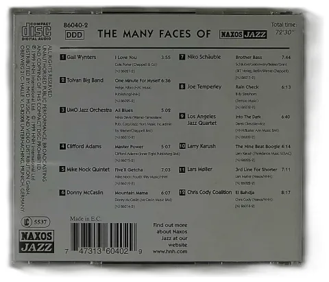 Various - The Many Faces Of Naxos Jazz