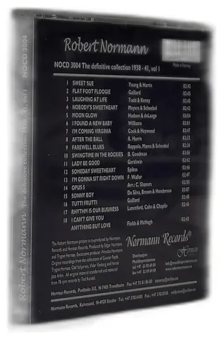 Robert Normann - The Definitive Collection 1938 - 41, Vol 1