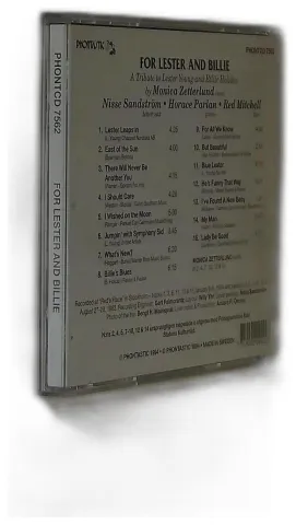 Monica Zetterlund, Red Mitchell, Nisse Sandström, Horace Parlan - For Lester And Billie (A Tribute To Lester Young And Billie Holiday)