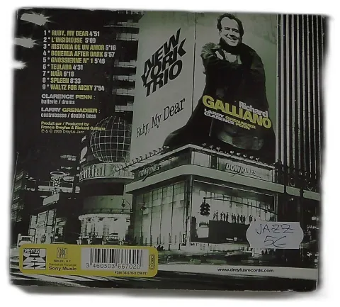 Richard Galliano New York Trio - Ruby, My Dear