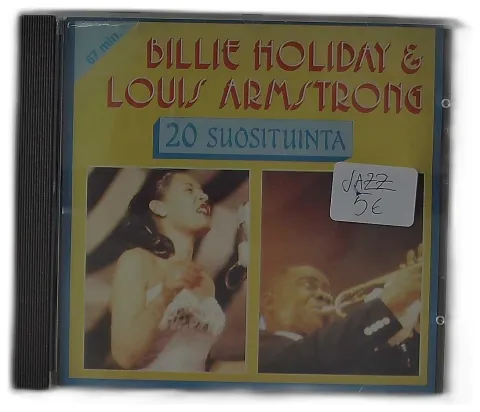 BILLIE HOLIDAY AND LOUIS ARMSTRONG  - 20 SUOSITUINTA
