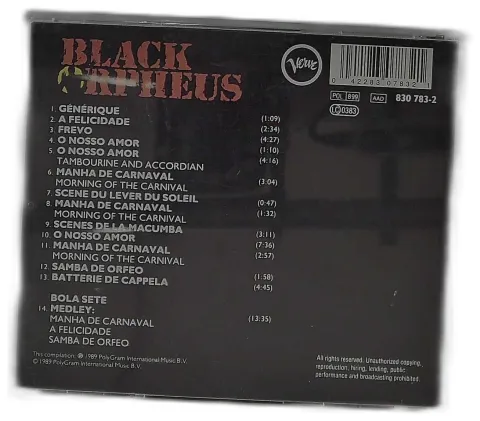 Antonio Carlos Jobim, Luiz Bonfá, Bola Sete - Black Orpheus - Original Orfeo Negro Soundtrack