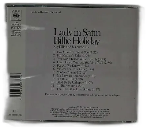 Billie Holiday, Ray Ellis And His Orchestra - Lady In Satin