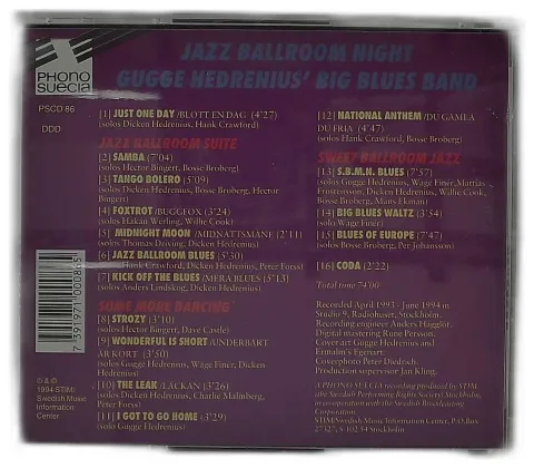 Gugge Hedrenius Big Blues Band - Jazz Ballroom Night