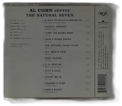 AL COHN SEPTET - THE NATURAL SEVEN