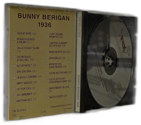 Bunny Berigan's Rhythm-Makers - Original 1936 Radio Transcriptions