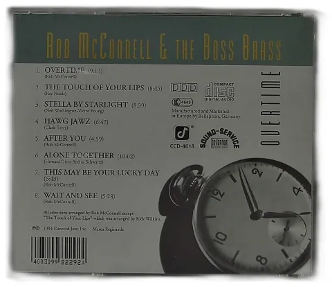 Rob McConnell & The Boss Brass - Overtime